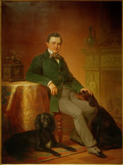 E.Wodick, toprak sahibi Schneider by Edmund Wodick