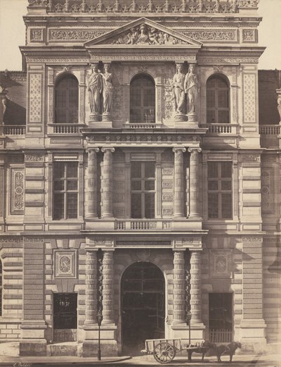 Louvre İmparatorluk Kütüphanesi, 1856-1857. by Édouard Baldus