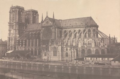 Notre Dame, Paris by Édouard Baldus