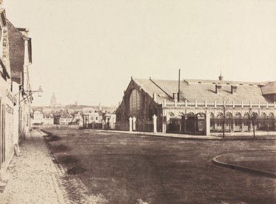 Boulogne Tren İstasyonu'nun Güney Gable'ı by Édouard Baldus