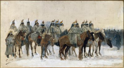 Cuirassiers by Edouard Castres