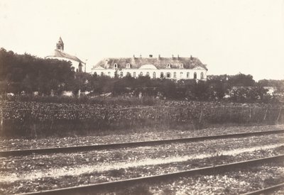 Abbeville yakınlarındaki Gard Manastırı by Edouard-Denis Baldus