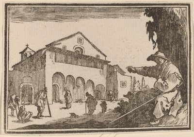 İmarethane by Edouard Eckman after Jacques Callot