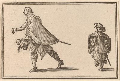 Beyefendi ve Sayfası by Edouard Eckman after Jacques Callot