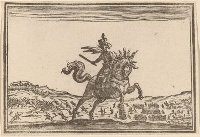Atlı Komutan by Edouard Eckman after Jacques Callot