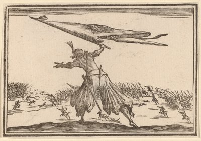 Standart Taşıyıcı by Edouard Eckman after Jacques Callot