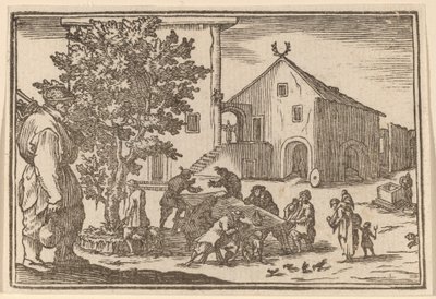 meyhane by Edouard Eckman after Jacques Callot