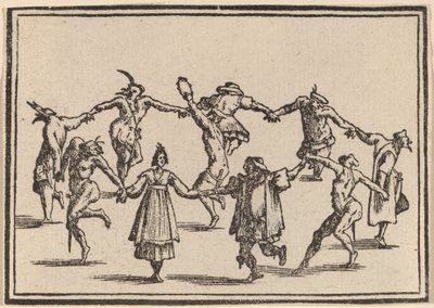 Dans by Edouard Eckman after Jacques Callot