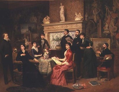 Resim Dersi by Edouard Jean Conrad Hamman