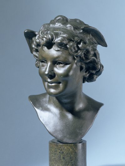 Merkür Başkanı (bronz) by Edouard Lanteri