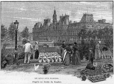 19. yüzyılda Paris sahnesi: Ile de la Cite