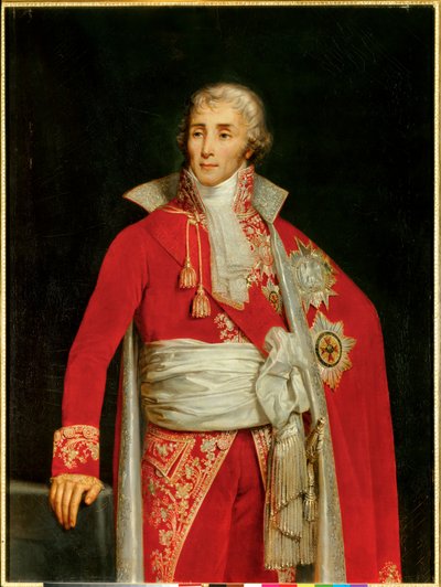 Joseph Fouche, Otranto Dükü (1759-1820) genel polis bakanı elbisesi içinde portresi Edouard Louis Dubufe (1820-1883) tarafından. 19. yüzyıl. karartmak 1,31 x 0,98 m. by Edouard Louis Dubufe