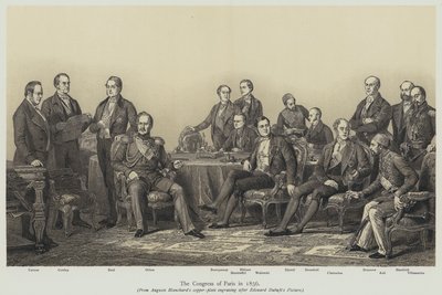 Paris Kongresi by Edouard Louis Dubufe