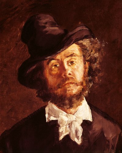 Sanatçı (ressamın portresi, Marcellin Desboutin) by Édouard Manet