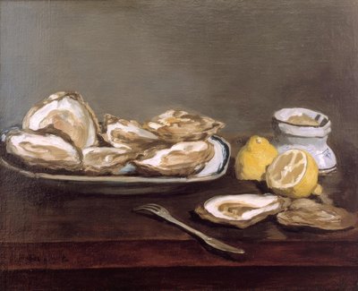 İstiridyeler by Édouard Manet