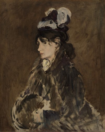 Berthe Morisot, c.1873 by Édouard Manet