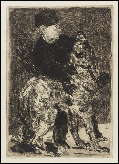 Köpekli Çocuk, 1862 by Édouard Manet