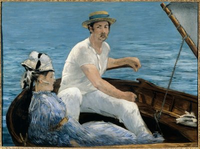 Tekneyle Boyama Edouard Manet (1832-1883) 1874 Güneş. 0.97 X 1.30 m. New York. Metropolitan Müzesi by Édouard Manet