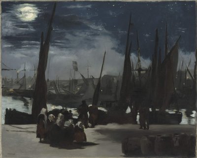 Boulogne Limanında Ay Işığı Boulogne Limanında Ay Işığı, 1869. by Édouard Manet