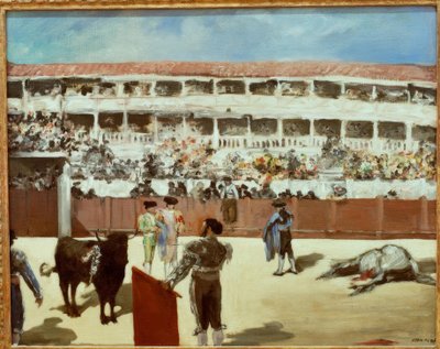 boğa güreşi by Édouard Manet