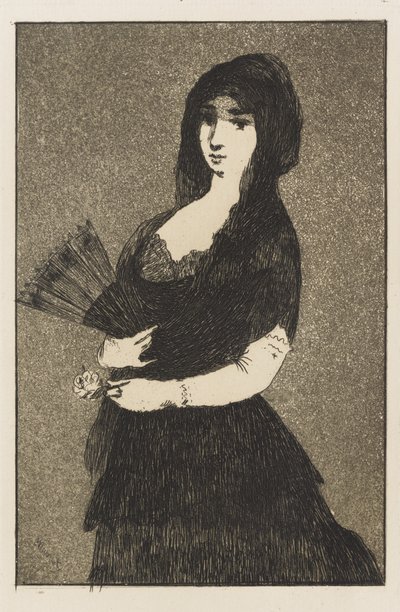 egzotik çiçek by Édouard Manet