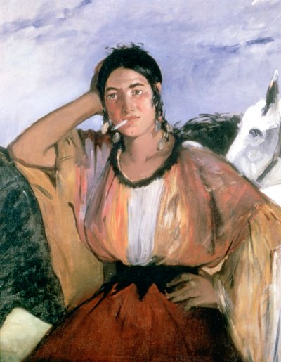 Sigara içen çingene, 1862 by Édouard Manet