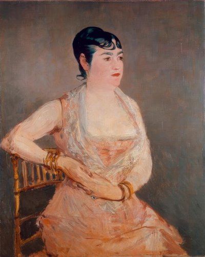 pembe bayan by Édouard Manet