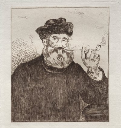 Sigara içen. by Édouard Manet