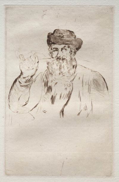 Sigara içen. by Édouard Manet