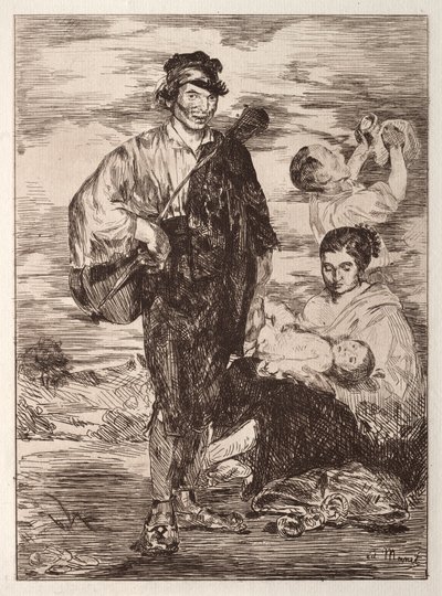 çingeneler by Édouard Manet