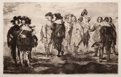 küçük biniciler by Édouard Manet
