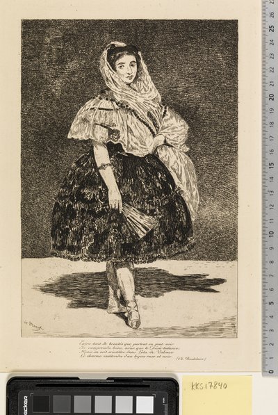 Lola de Valensiya by Édouard Manet