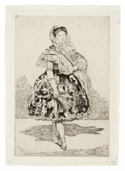 Lola de Valensiya by Édouard Manet