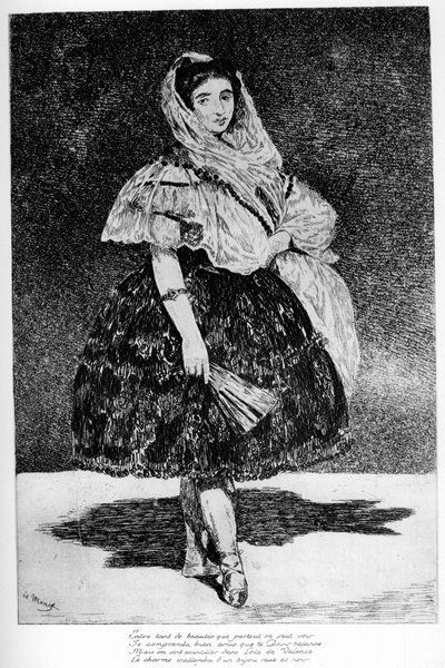 Valencia Lola, c1850-1880 1924 by Édouard Manet