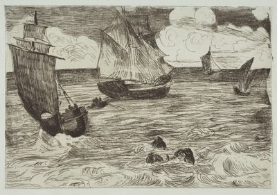 Deniz, 1865-66. by Édouard Manet