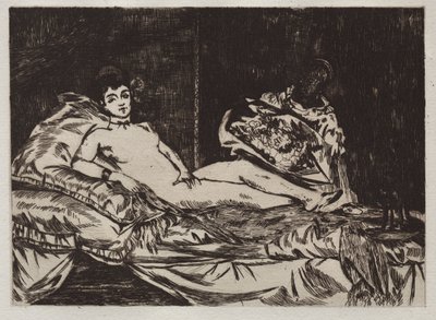 olimpiya by Édouard Manet