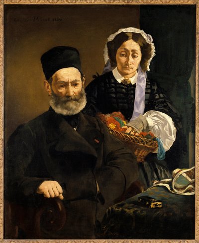 Mösyö ve Madam Auguste Manet