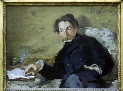 Stéphane Mallarme (1842 - 1898) - Edouard Manet tarafından by Édouard Manet