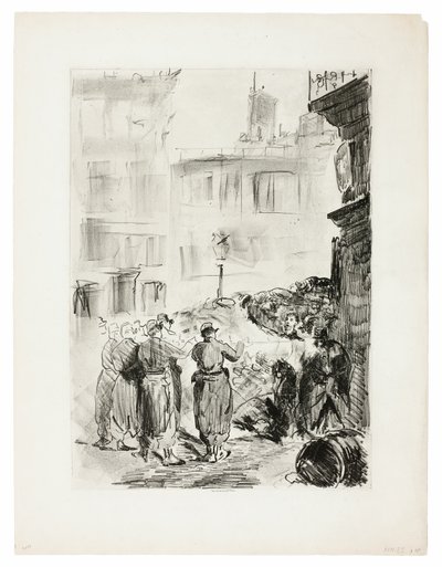 Barikat by Édouard Manet