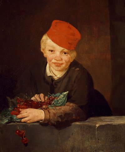 Kirazlı Çocuk by Édouard Manet