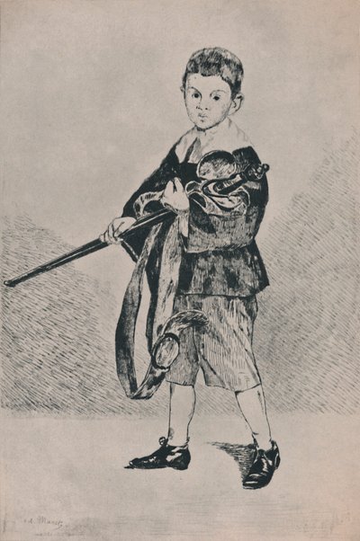 Kılıçlı Çocuk, 1862, 1946 by Édouard Manet