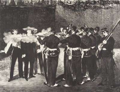 İmparator Maximilian'ın İnfazı Maximilian'ın İnfazı, 1868. by Édouard Manet