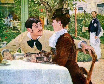 Pere Lathuille Bahçesi, 1879 1938. by Édouard Manet