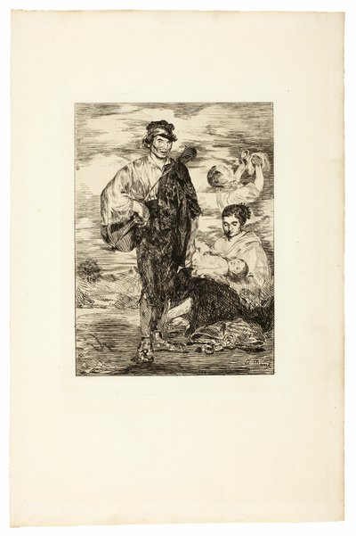 çingeneler by Édouard Manet