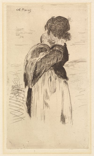 Küçük Kız (Le petite fille) by Édouard Manet