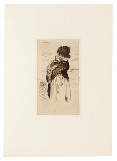 Küçük kız by Édouard Manet