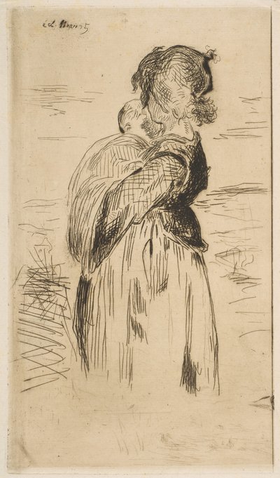 Küçük Kız, 1861-62. by Édouard Manet