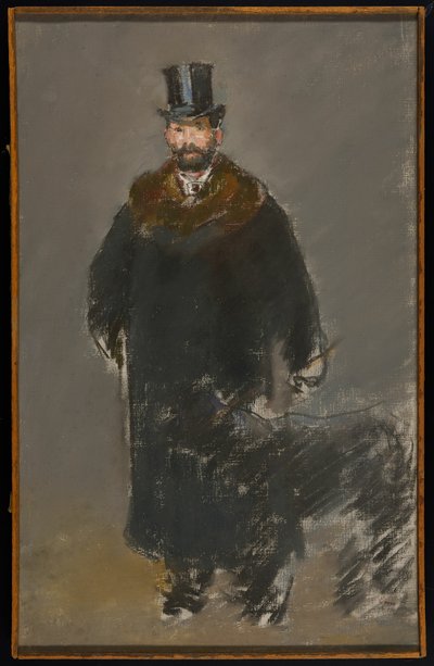 Köpekli Adam by Édouard Manet