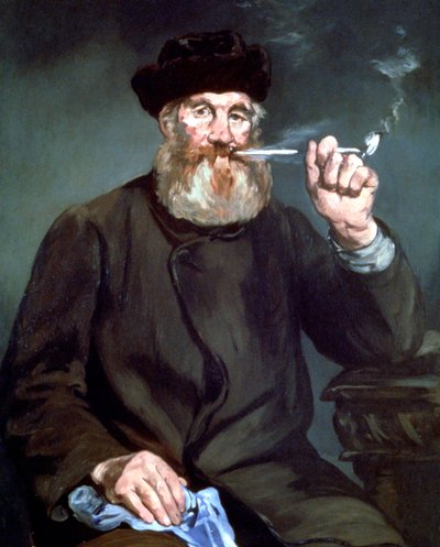 Sigara İçen, 1866 by Édouard Manet