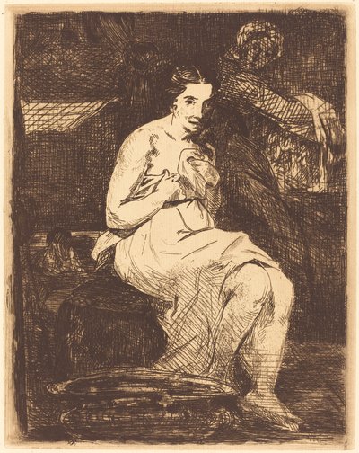 Tuvalet (La toilette) by Édouard Manet